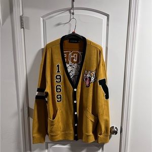 1969 Vieriche Mens Cardigan Size XXXL (Wheat) Excellent Condition!